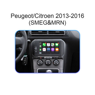 Peugeot Citroen 308 . के लिए EQ एडजस्टमेंट कार GPS नेविगेशन डीवीडी प्लेयर ऑटो एडेप्टर